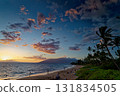 Sunset on a Maui beach Sunset on a Maui beach 131834505