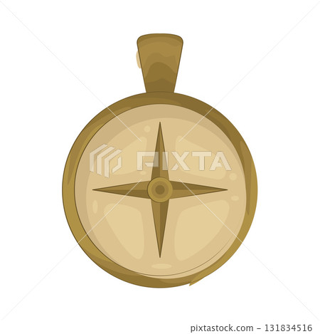 Illustration of compass Illustration of compass 131834516