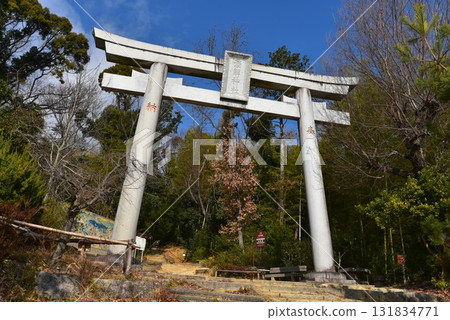 Torii gate in Mount Tenno, Sakatoke Shrine 131834771