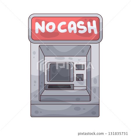 illustration of No Cash 131835731