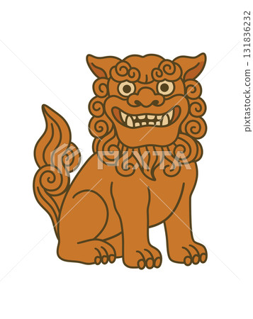 Simple Shisa illustration Simple Shisa illustration 131836232