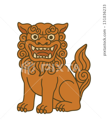 Simple Shisa illustration Simple Shisa illustration 131836233