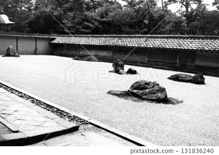 1956年的老照片,京都龍安寺北條庭園 1956年的老照片,京都龍安寺北條庭園 131836240