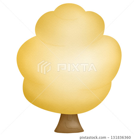 Tree plant hand drawn illustration Tree plant hand drawn illustration 131836360