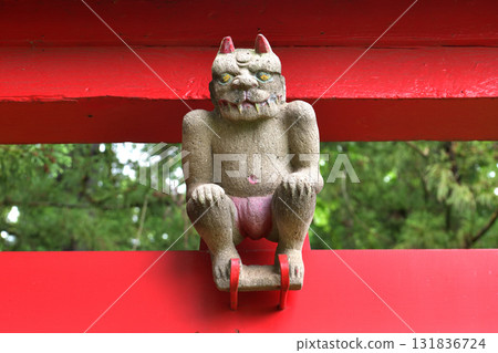 Torii Oniko Inari Shrine, Itayanagi Town, Kitatsugaru District, Aomori Prefecture Torii Oniko Inari Shrine, Itayanagi Town, Kitatsugaru District, Aomori Prefecture 131836724