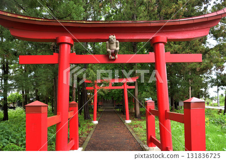 青森縣北津輕郡板柳町鳥居鬼子稻荷神社 131836725