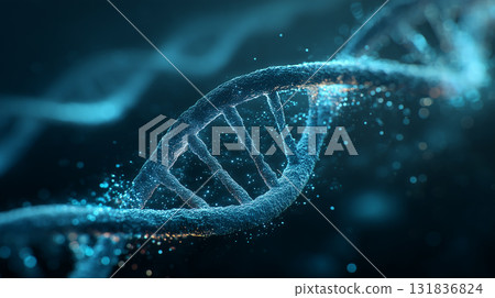 生物技術圖像 | 閃亮的 DNA 131836824