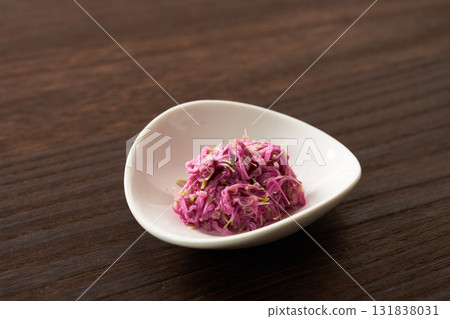 紫色食用菊花的圖片 131838031