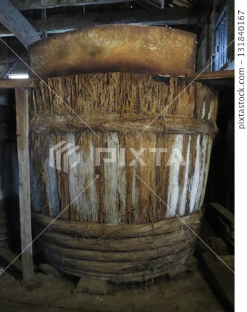 Soy sauce barrel 131840167