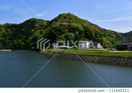 七尾城 097 城山遠景 七尾城 097 城山遠景 131840323