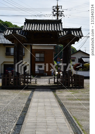 七尾城 058 大手門(圓光寺正門) 七尾城 058 大手門(圓光寺正門) 131840334