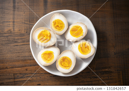 A boiled egg A boiled egg 131842657