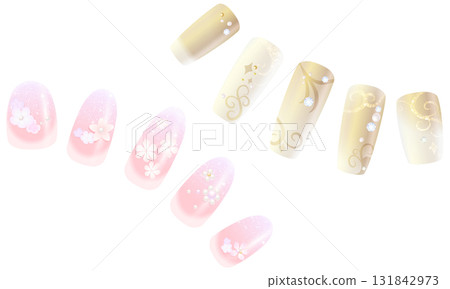 指甲尖插圖 指甲尖插圖 131842973