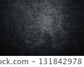 Grunge scratched black background with rough distressed texture 131842978