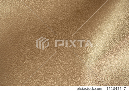 Gold-colored leather image Gold-colored leather image 131843347