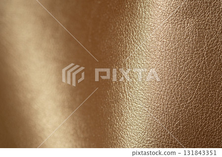 Gold-colored leather image 131843351