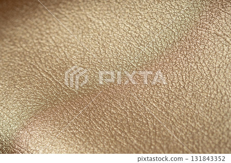 Gold-colored leather image 131843352