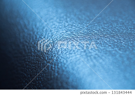 藍色金屬皮革材質圖像 131843444