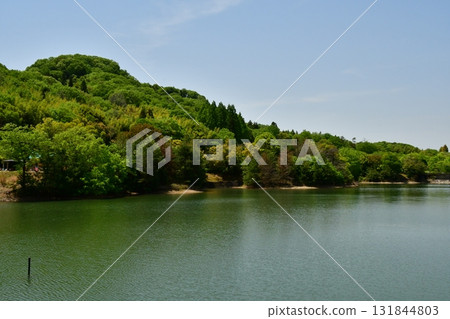 Kagamiyama Castle 53 Distant view of Shiroyama 131844803