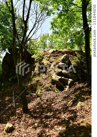 鏡山城 13 第一城石牆 131844856