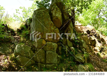 Kagamiyama Castle 35 Stone walls of the 1st enclosure 131844869