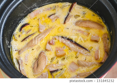 Creamy mushroom stew 131845232