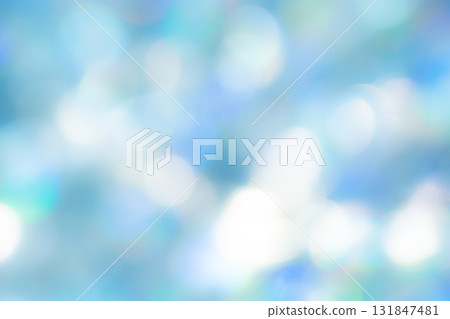 Blue color bokeh background material 131847481