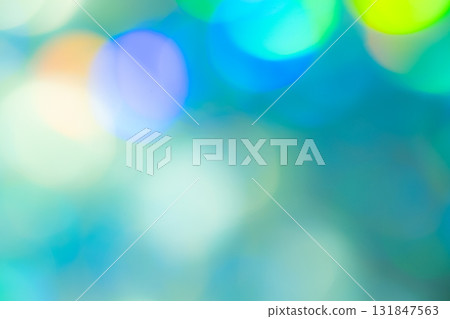Green color bokeh background material 131847563