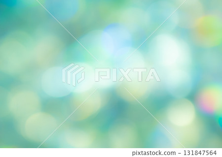 Green color bokeh background material 131847564
