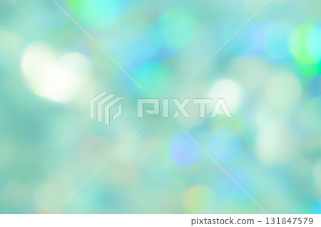 Green color bokeh background material 131847579