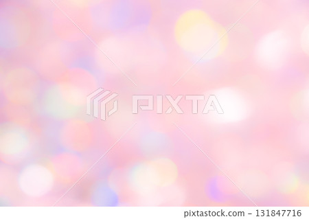 Pink color bokeh background material 131847716