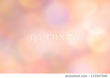 Orange color bokeh background material 131847846