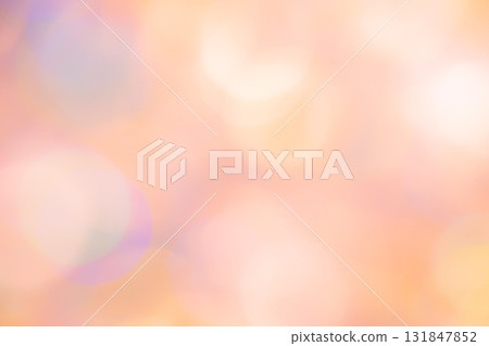 橙色散景背景材料 131847852