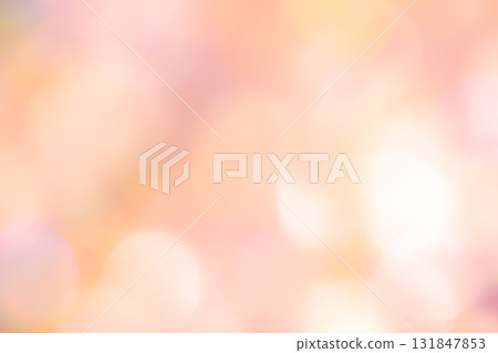 橙色散景背景材料 131847853