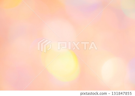 Orange color bokeh background material 131847855