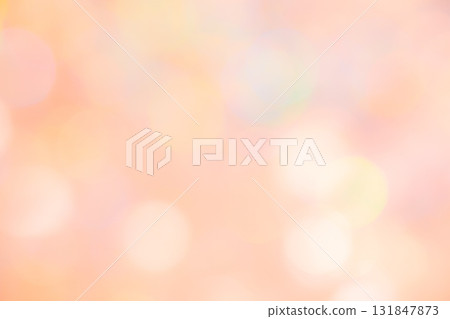 Orange color bokeh background material 131847873