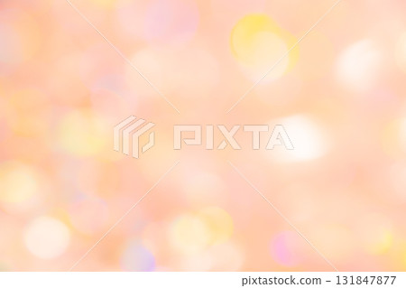 橙色散景背景材料 131847877