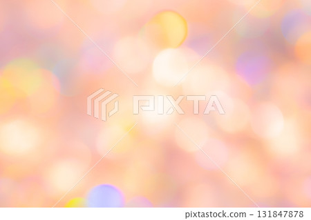 橙色散景背景材料 橙色散景背景材料 131847878
