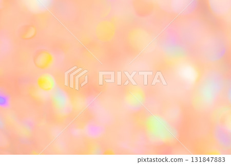 Orange color bokeh background material 131847883