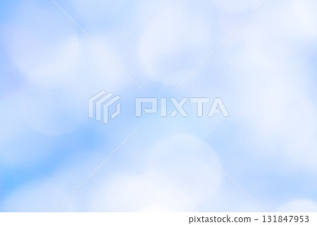 Bright blue color bokeh background material Bright blue color bokeh background material 131847953