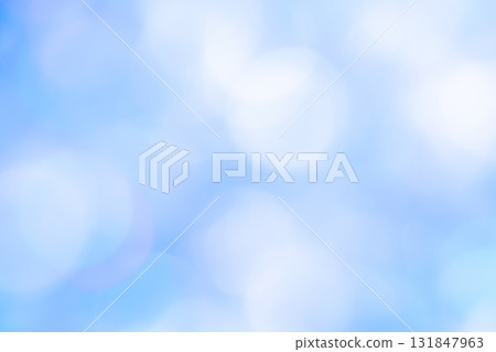 Bright blue color bokeh background material 131847963