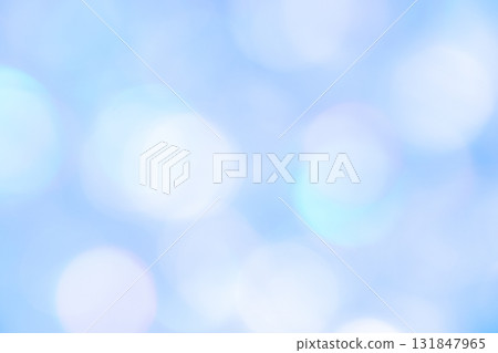 Bright blue color bokeh background material 131847965
