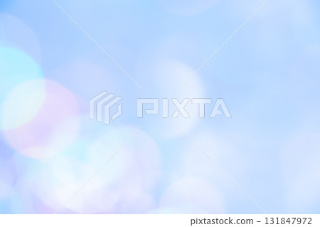 Bright blue color bokeh background material Bright blue color bokeh background material 131847972
