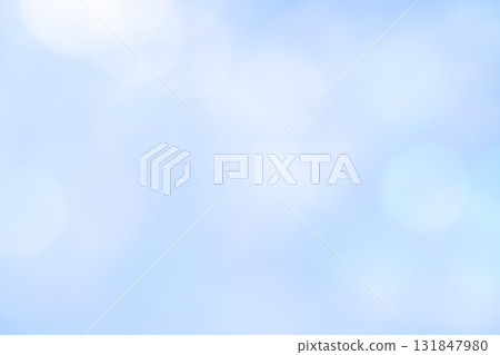 明亮的藍色散景背景材料 131847980