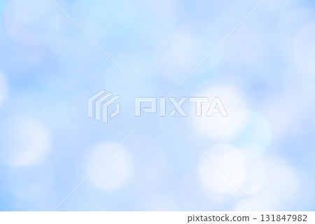 明亮的藍色散景背景材料 131847982