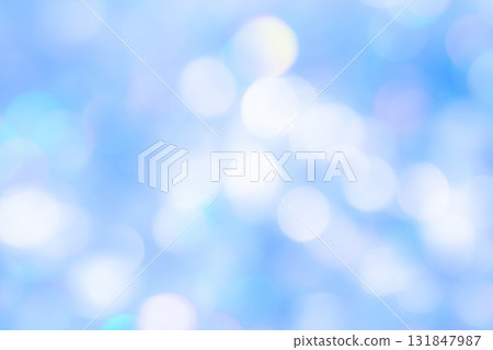 Bright blue color bokeh background material Bright blue color bokeh background material 131847987