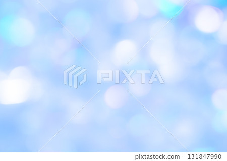 Bright blue color bokeh background material 131847990
