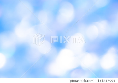 Bright blue color bokeh background material Bright blue color bokeh background material 131847994