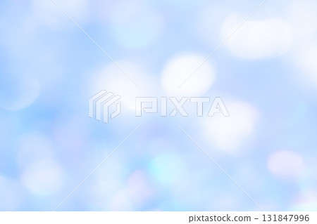 Bright blue color bokeh background material 131847996
