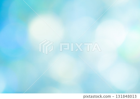 Bright green bokeh background material 131848013